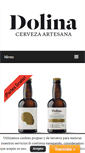 Mobile Screenshot of cervezadolina.com